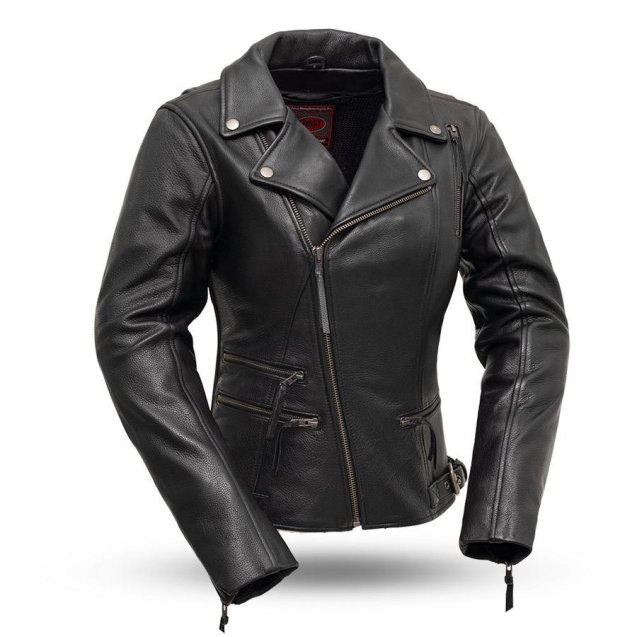 Monte Carlo - Womens Leather Jacket - First Mfg Co - FIL160NOCZ