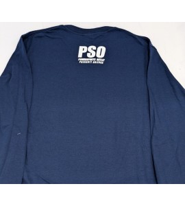 MOTO GUZZI Long Sleeve T-Shirt - Blue MOTO GUZZI Long Sleeve T-Shirt - Blue