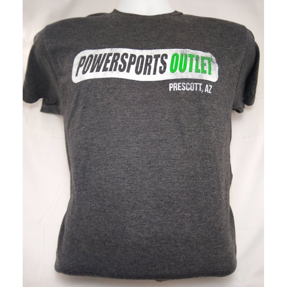 Powersports Outlet Shirt Mens Heather Graphite