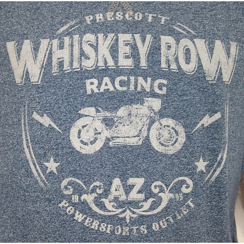 Whiskey Row Racing Long Sleeve Hoodie - Mens