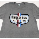 Whiskey Row Racing T-Shirt - Mens - Grey Heather