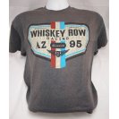 Whiskey Row Racing T-Shirt - Mens - Grey