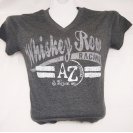 Whiskey Row Racing T-Shirt - Womens - Heather Grey