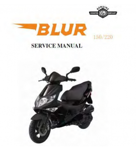 Blur 150 / 220 Service Manual Download (PDF) Blur 150 / 220 Service Manual Download (PDF)