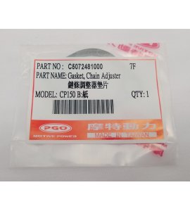 Cam Chain Tensioner Gasket - Buddy 150, 170i, and Hooligan Cam Chain Tensioner Gasket - Buddy 150, 170i, and Hooligan