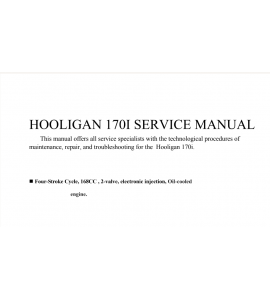 Service Manual - Hooligan 170 - PDF Download Service Manual - Hooligan 170 - PDF Download