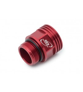REAR BRAKE RESERVOIR COOLING EXTENSION 22MM RED REAR BRAKE RESERVOIR COOLING EXTENSION 22MM RED